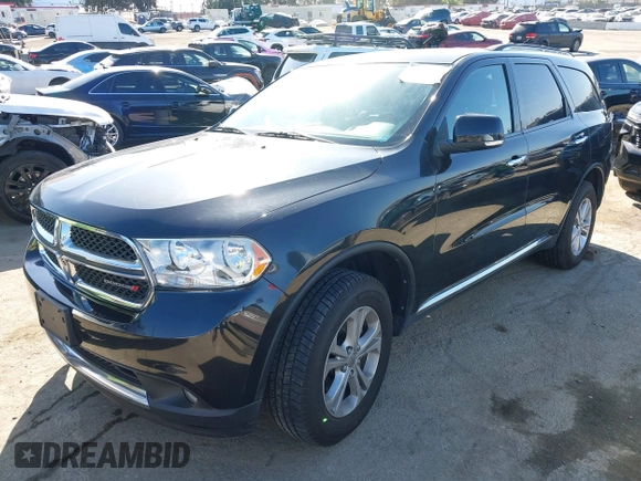2013 Dodge Durango Crew with VIN 1C4RDHDG1DC666094, listed as a IAAI auction lot 41940121 with 93,131 mi miles and . Bid and sale history available at carsss.com. Image 18.