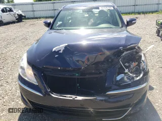 2013 Hyundai Genesis 3.8L with VIN KMHGC4DDXDU235932, listed as a Copart auction lot 57728705 with 140,778 mi miles and Salvage title. Bid and sale history available at DreamBid. Image 12.