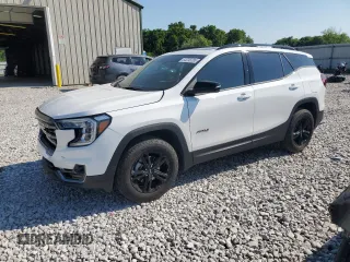 2022 GMC Terrain AT4 with VIN 3GKALYEV5NL165071, listed as a Copart auction lot 63236285 with 28,035 mi miles and Salvage title. Bid and sale history available at DreamBid. Image 1.