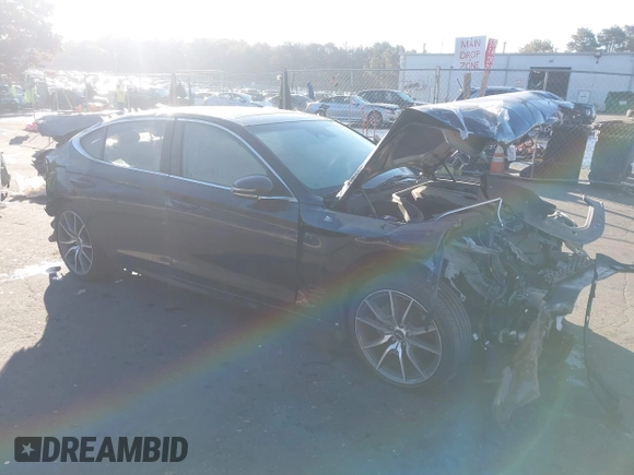 2022 Genesis G70 2.0T with VIN KMTG34TA1NU092657, listed as a IAAI auction lot 40653081 with Not provided miles and . Bid and sale history available at DreamBid. Image 6.