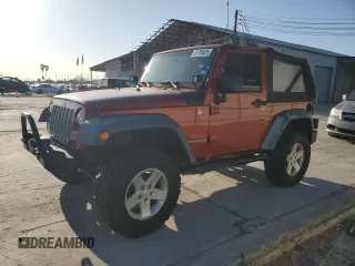 2014 Jeep Wrangler Sport with VIN 1C4AJWAG8EL169530, listed as a Copart auction lot 51788825 with 197,642 mi miles and Salvage Title. Bid and sale history available at carsss.com. Image 1.