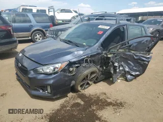 2017 Subaru Impreza Special Sports with VIN 4S3GTAL64H1713775, listed as a Copart auction lot 70824674 with 89,742 mi miles and Salvage title. Bid and sale history available at DreamBid. Image 1.