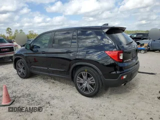 2021 Honda Passport EX-L with VIN 5FNYF7H53MB016100, listed as a Copart auction lot 82453154 with 24,772 mi miles and Salvage Title. Bid and sale history available at carsss.com. Image 2.