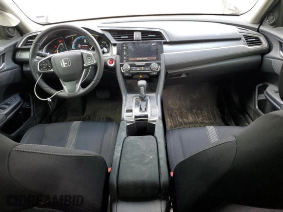2017 Honda Civic EX with VIN 2HGFC2F87HH016523, listed as a Copart auction lot 53541115 with 156,221 mi miles and Salvage Title. Bid and sale history available at DreamBid. Image 8.
