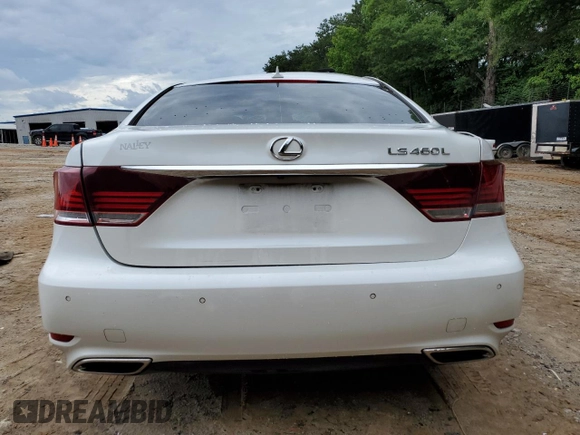 2013 Lexus LS 460 L z VIN JTHGL5EF1D5047481, wystawiony jako Copart lot #58738095 z przebiegiem 93 775 mil mil oraz Szkoda całkowita • Salvage title. Historia ofert i sprzedaży dostępna na DreamBid. Obrazek 6.