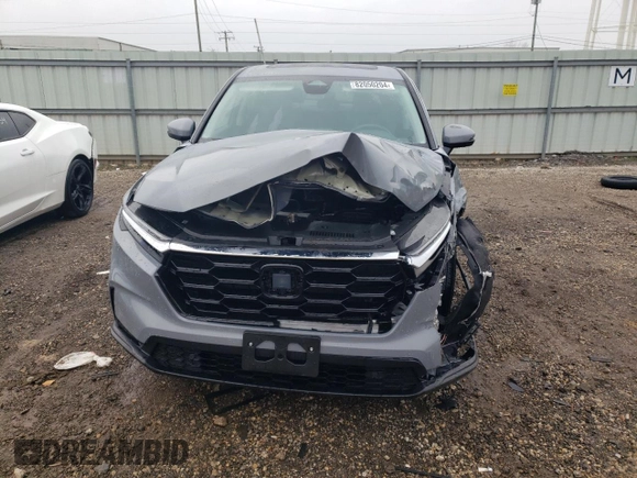 2025 Honda CR-V EX-L with VIN 7FARS4H76SE006985, listed as a Copart auction lot 82050204 with 1,908 mi miles and Salvage Title. Bid and sale history available at DreamBid. Image 5.