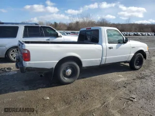 2005 Ford Ranger XL with VIN 1FTYR10U45PA93685, listed as a Copart auction lot 45665565 with 47,837 mi miles and Clean Title. Bid and sale history available at carsss.com. Image 3.