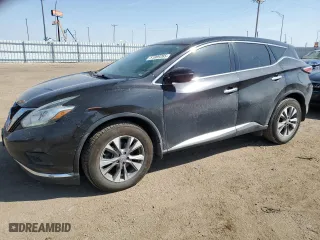 2015 Nissan Murano S with VIN 5N1AZ2MH9FN291370, listed as a Copart auction lot 51069265 with 98,402 mi miles and Salvage Title. Bid and sale history available at carsss.com. Image 1.