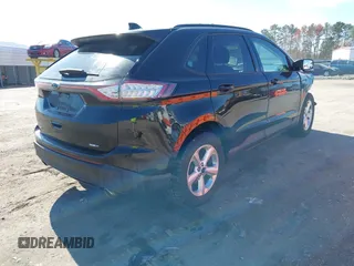 2017 Ford Edge SE with VIN 2FMPK4G95HBB33735, listed as a IAAI auction lot 41882934 with 1 mi miles. Bid and sale history available at carsss.com. Image 4.