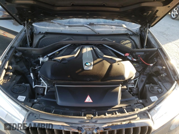 2015 BMW X6 xDrive50i with VIN 5UXKU6C52F0F93975, listed as a Copart auction lot 81944914 with 143,915 mi miles and Salvage Title. Bid and sale history available at carsss.com. Image 11.