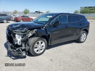 2019 Chevrolet Blazer with VIN 3GNKBBRA9KS664133, listed as a Copart auction lot 62110515 with Not provided miles and Salvage title. Bid and sale history available at DreamBid. Image 1.