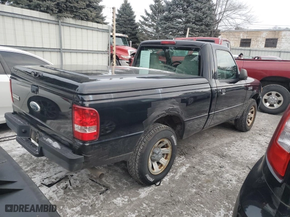 2007 Ford Ranger XL with VIN 1FTYR10D07PA33177, listed as a Copart auction lot 88725015 with 89,008 mi miles and Clean Title. Bid and sale history available at carsss.com. Image 3.