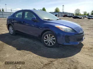 2012 Mazda 3 i Touring with VIN JM1BL1V83C1651660, listed as a Copart auction lot 55129155 with 112,782 mi miles and Salvage Title. Bid and sale history available at DreamBid. Image 4.