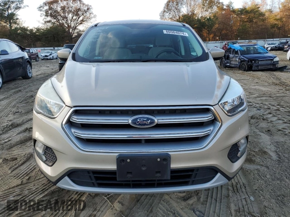 2017 Ford Escape SE with VIN 1FMCU0GD8HUD73233, listed as a Copart auction lot 80984074 with 68,989 mi miles and Salvage Title. Bid and sale history available at carsss.com. Image 5.