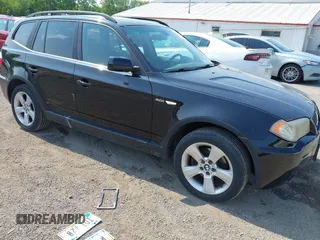 2006 BMW X3 3.0i z VIN WBXPA93446WG90572, wystawiony jako IAAI lot #42349748 z przebiegiem 166 966 mil mil oraz . Historia ofert i sprzedaży dostępna na DreamBid. Obrazek 1.
