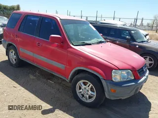 1999 Honda CR-V EX with VIN JHLRD1863XC005506, listed as a IAAI auction lot 42055660 with 240,048 mi miles. Bid and sale history available at carsss.com. Image 1.