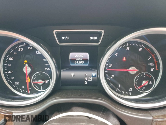 2017 Mercedes-Benz GLS 550 with VIN 4JGDF7DE0HA935289, listed as a Copart auction lot 49321194 with 61,205 mi miles and . Bid and sale history available at DreamBid. Image 9.