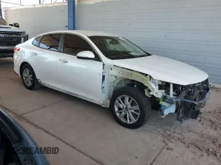 2018 Kia Optima LX with VIN KNAGT4L36J5216987, listed as a Copart auction lot 53490745 with 93,907 mi miles and Salvage title. Bid and sale history available at DreamBid. Image 4.