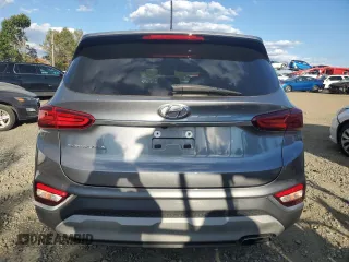 2019 Hyundai Santa Fe SE with VIN 5NMS23AD9KH095747, listed as a Copart auction lot 75342324 with 31,372 mi miles and Salvage Title. Bid and sale history available at carsss.com. Image 6.