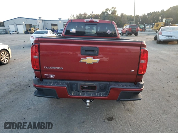 2016 Chevrolet Colorado 2WD LT with VIN 1GCHSCE39G1387461, listed as a Copart auction lot 79701694 with 105,644 mi miles and Salvage Title. Bid and sale history available at carsss.com. Image 6.