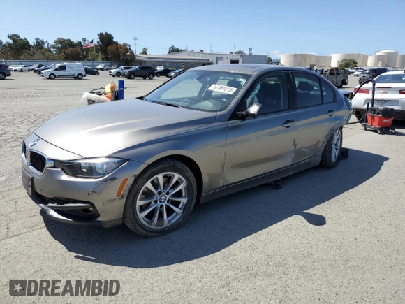 2016 BMW 3 Series 320i with VIN WBA8E1G51GNT36262, listed as a Copart auction lot 52384915 with 132,537 mi miles and Clean Title. Bid and sale history available at carsss.com. Image 1.