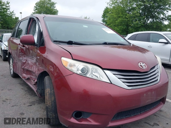 2016 Toyota Sienna Limited with VIN 5TDDK3DC8GS143643, listed as a IAAI auction lot 42445432 with 131,069 mi miles and . Bid and sale history available at DreamBid. Image 1.