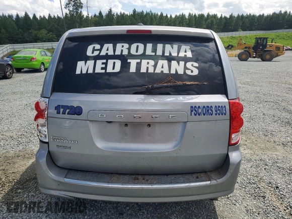 2019 Dodge Grand Caravan SE with VIN 2C4RDGBG1KR585873, listed as a Copart auction lot 66977024 with 281,309 mi miles and Salvage Title. Bid and sale history available at DreamBid. Image 6.