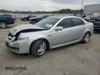 2007 Acura TL with VIN 19UUA66217A037218, listed as a Copart auction lot 52761245 with 206,365 mi miles and Salvage Title. Bid and sale history available at carsss.com. Image 1.