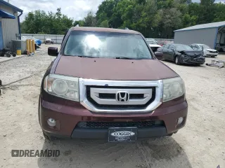 2011 Honda Pilot EX-L with VIN 5FNYF3H61BB023383, listed as a Copart auction lot 52517445 with 174,026 mi miles and Salvage Title. Bid and sale history available at carsss.com. Image 5.