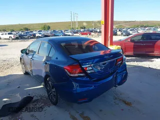 2014 Honda Civic Sedan EX with VIN 19XFB2F88EE207456, listed as a IAAI auction lot 41755472 with 120,337 mi miles. Bid and sale history available at carsss.com. Image 3.