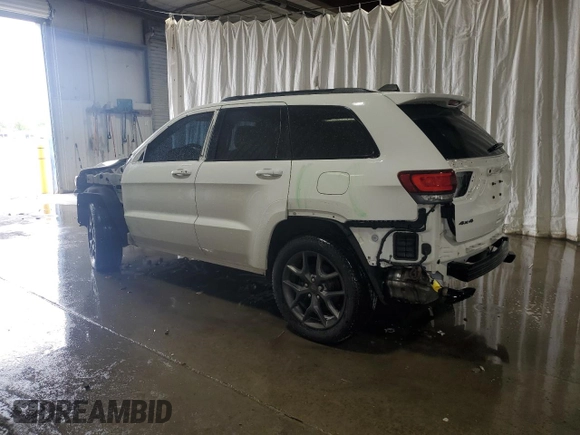 2020 Jeep Grand Cherokee Limited with VIN 1C4RJFBG2LC396601, listed as a Copart auction lot 57044095 with 110,808 mi miles and Salvage title. Bid and sale history available at DreamBid. Image 2.