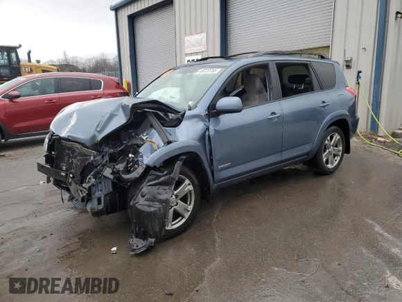 2008 Toyota RAV4 Sport с VIN JTMBK32V485043719, выставлен на аукционе Copart как лот 49723755 с пробегом Не указан миль и Списание • Salvage title. История ставок и продаж доступна на DreamBid. Изображение 1.