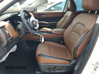 2023 Nissan Pathfinder Platinum with VIN 5N1DR3DK0PC277403, listed as a Copart auction lot 59861525 with 22,966 mi miles and Non repairable. Bid and sale history available at DreamBid. Image 7.