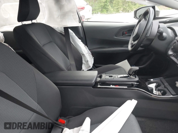 2024 Toyota Prius LE with VIN JTDACAAU9R3028815, listed as a IAAI auction lot 42150442 with 20,510 mi miles and . Bid and sale history available at DreamBid. Image 5.