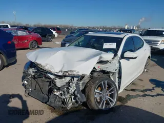 2020 Acura TLX w/Technology Pkg with VIN 19UUB2F45LA003249, listed as a IAAI auction lot 41730734 with 43,236 mi miles. Bid and sale history available at carsss.com. Image 6.