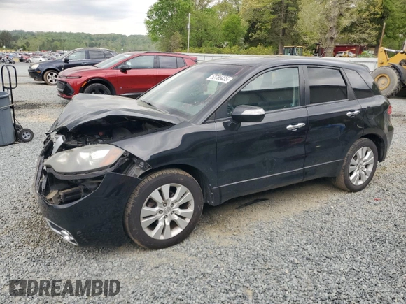 2012 Acura RDX Technology with VIN 5J8TB1H58CA004701, listed as a Copart auction lot 52765435 with 134,261 mi miles and Salvage Title. Bid and sale history available at DreamBid. Image 1.