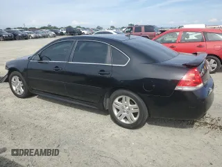 2013 Chevrolet Impala LT with VIN 2G1WG5E33D1111361, listed as a Copart auction lot 54895745 with 184,978 mi miles and Clean Title. Bid and sale history available at DreamBid. Image 2.