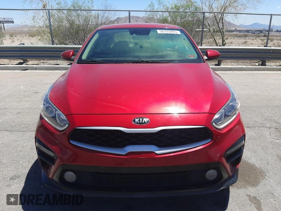2019 Kia Forte LXS with VIN 3KPF24AD5KE062212, listed as a Copart auction lot 56735895 with 65,805 mi miles and Salvage title. Bid and sale history available at DreamBid. Image 5.