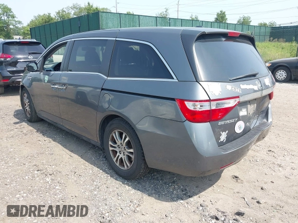 2012 Honda Odyssey EX-L с VIN 5FNRL5H67CB135258, выставлен на аукционе IAAI как лот 42577292 с пробегом 53 451 миль миль и . История ставок и продаж доступна на DreamBid. Изображение 3.