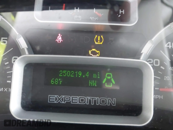 2010 Ford Expedition SSV with VIN 1FMJU1G59AEB59065, listed as a IAAI auction lot 42202714 with 250,219 mi miles and . Bid and sale history available at DreamBid. Image 16.
