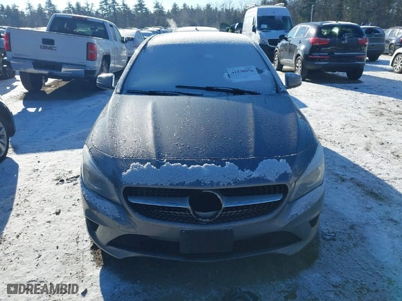 2015 Mercedes-Benz CLA-Class CLA 250 with VIN WDDSJ4GB7FN207166, listed as a IAAI auction lot 41338976 with NaN miles. Bid and sale history available at carsss.com. Image 12.
