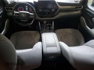 2021 Toyota Highlander L with VIN 5TDZZRAHXMS066838, listed as a Copart auction lot 55137845 with 77,800 mi miles and Salvage title. Bid and sale history available at DreamBid. Image 8.