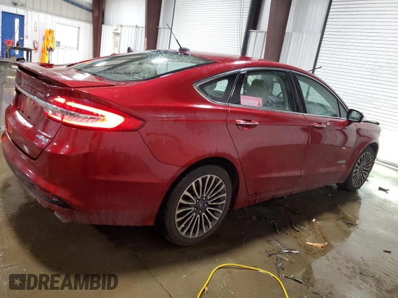 2017 Ford Fusion Hybrid Titanium with VIN 3FA6P0RU2HR394713, listed as a Copart auction lot 56070815 with 95,098 mi miles and Salvage title. Bid and sale history available at DreamBid. Image 3.