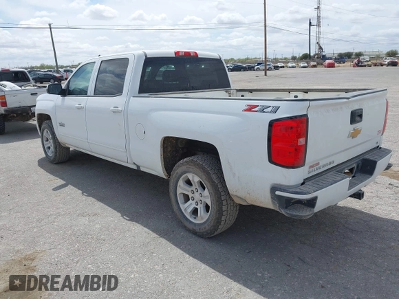 2018 Chevrolet Silverado 1500 LT with VIN 1GCUKREC5JF133998, listed as a IAAI auction lot 41880805 with 166,258 mi miles and . Bid and sale history available at DreamBid. Image 3.