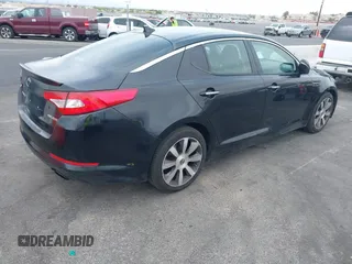 2012 Kia Optima SX with VIN 5XXGR4A62CG001281, listed as a IAAI auction lot 42076190 with 188,795 mi miles and . Bid and sale history available at carsss.com. Image 4.