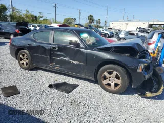 2010 Dodge Charger SXT with VIN 2B3CA3CV7AH187755, listed as a Copart auction lot 47321885 with 129,632 mi miles and Salvage Title. Bid and sale history available at carsss.com. Image 4.