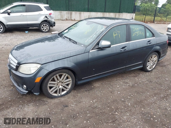2009 Mercedes-Benz C 300 Sport with VIN WDDGF81X89R070318, listed as a IAAI auction lot 42454605 with Not provided miles and . Bid and sale history available at DreamBid. Image 2.