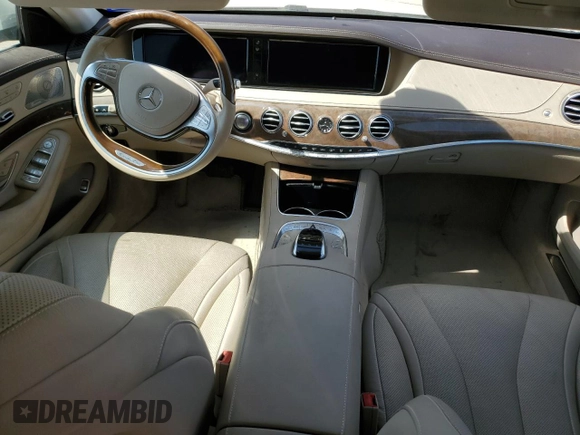 2015 Mercedes-Benz S 550 with VIN WDDUG8CB1FA201892, listed as a Copart auction lot 51426765 with 65,959 mi miles and Salvage Title. Bid and sale history available at DreamBid. Image 8.