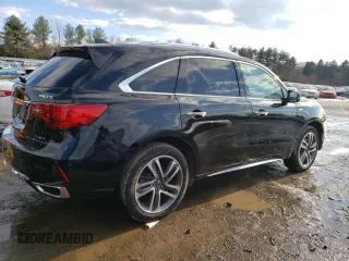 2020 Acura MDX Sport Hybrid w/Advance Pkg with VIN 5J8YD7H78LL000401, listed as a Copart auction lot 41565825 with 87,829 mi miles and Salvage Title. Bid and sale history available at carsss.com. Image 3.