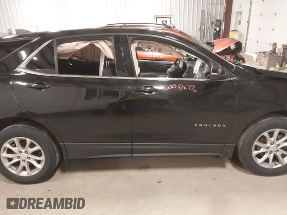 2019 Chevrolet Equinox LT z VIN 2GNAXUEV5K6243512, wystawiony jako IAAI lot #42008872 z przebiegiem 112 872 mil mil oraz . Historia ofert i sprzedaży dostępna na DreamBid. Obrazek 12.